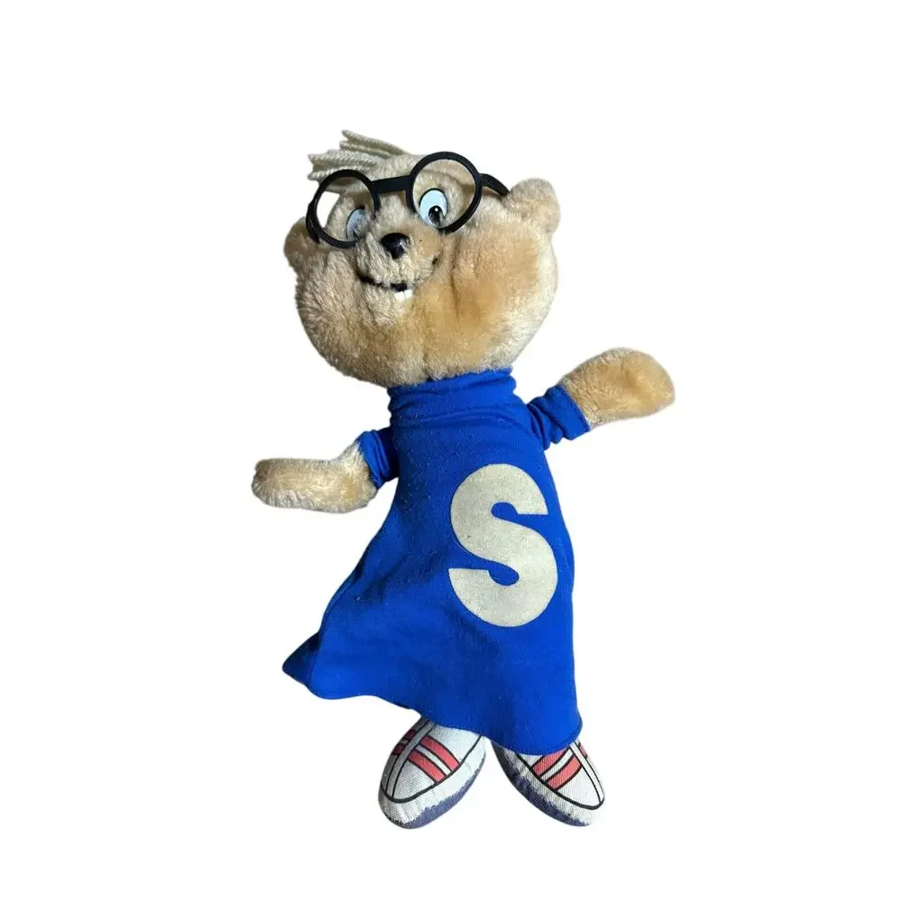 Vintage 1983 Alvin & The Chipmunks Plush Doll Set Alvin Simon Theodore CBS